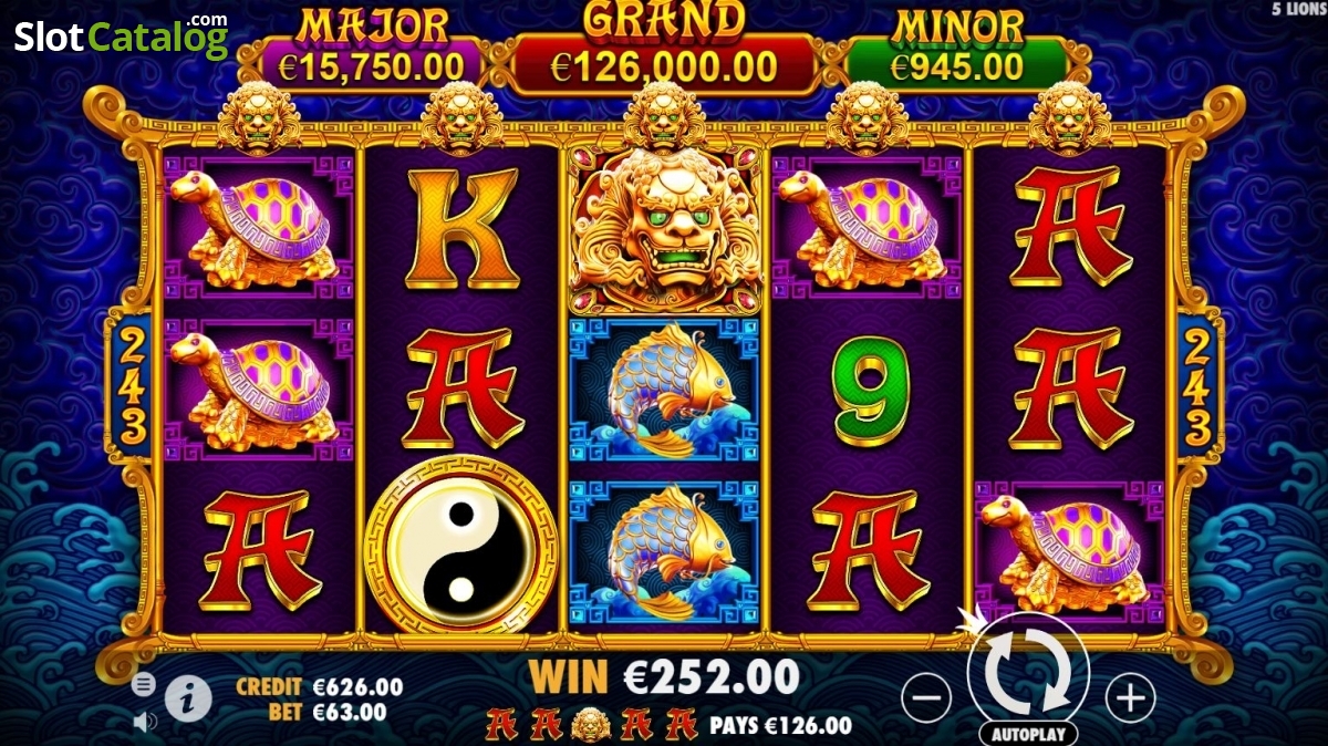 5 Lions Gold — Big Win