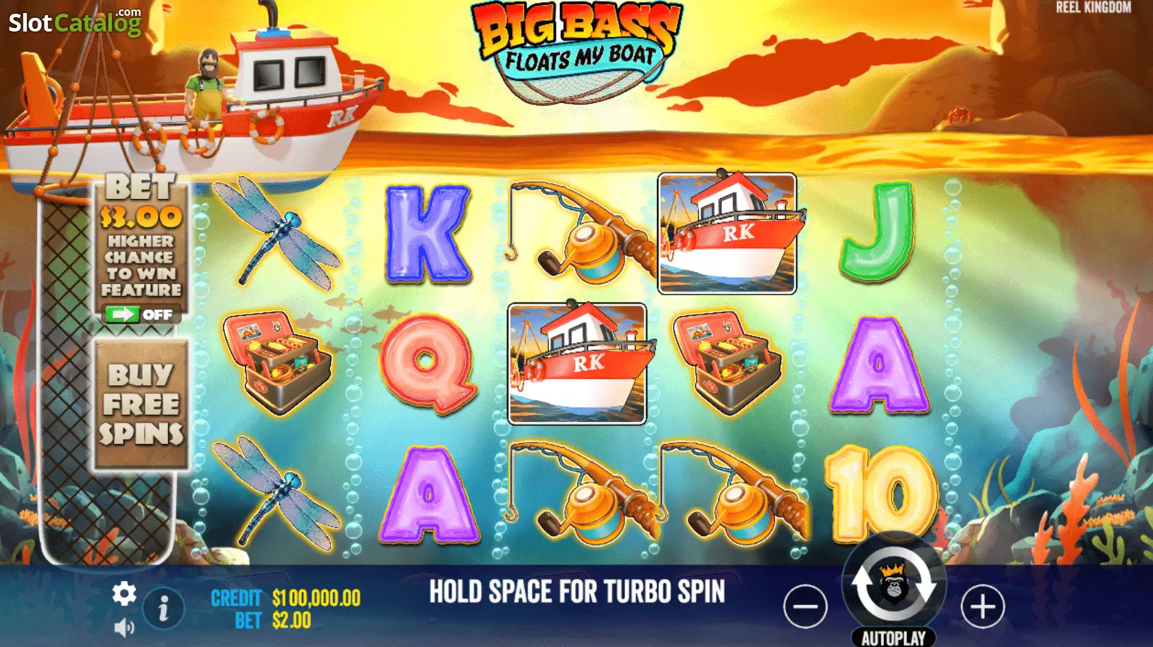 Big Bass Floats My Boat — Big Win