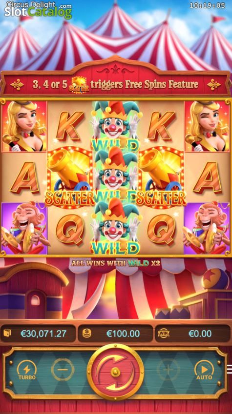 Circus Delight — Big Win