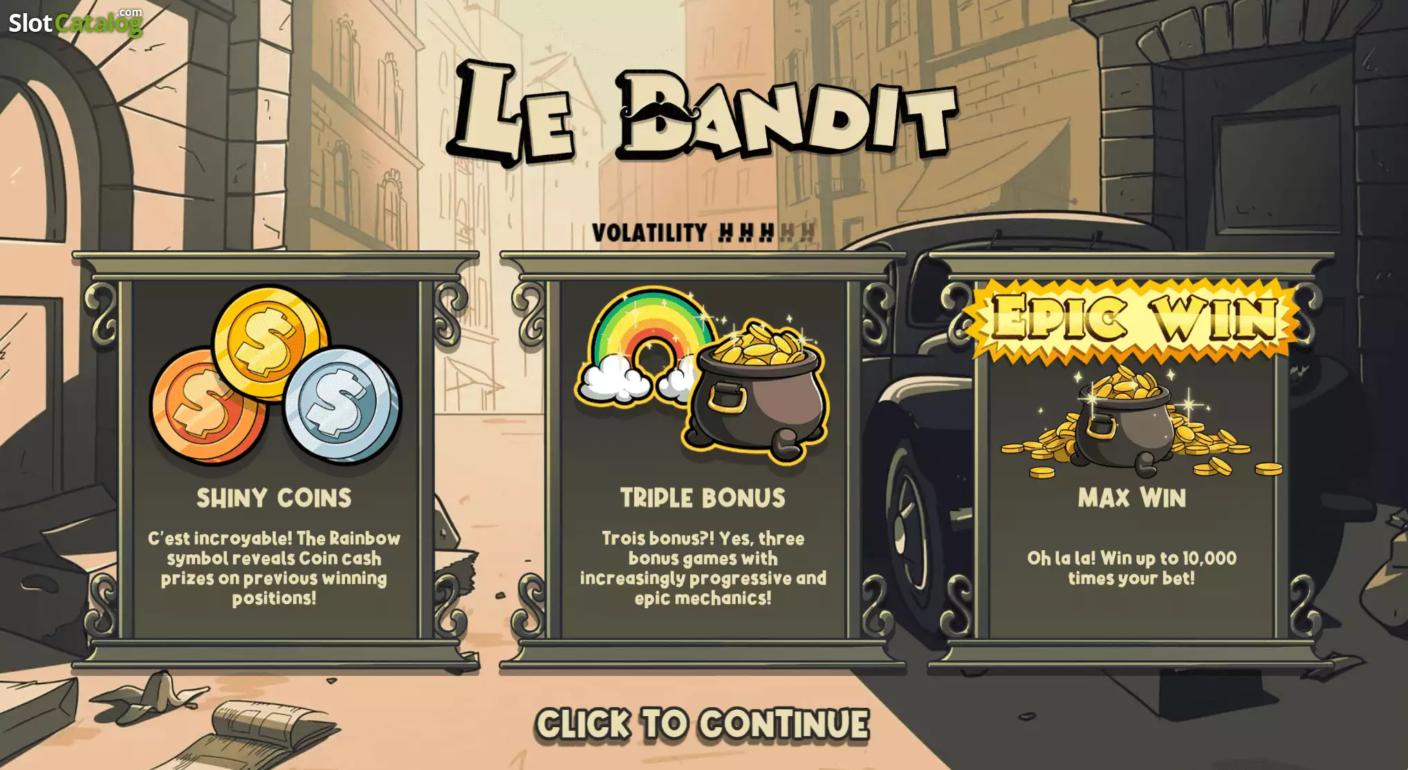 Le Bandit — Jogo Base