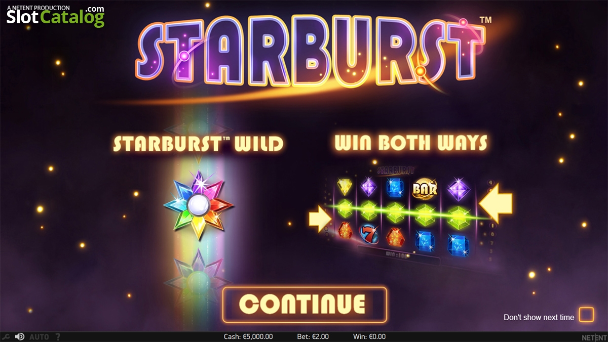 Starburst — Jogo Base