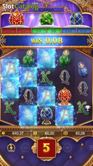 Tsar Treasures — Big Win
